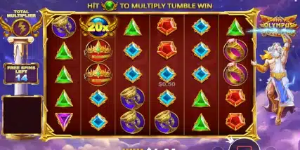 Sapphirebet Casino: 70 Free spins no deposit on Gates of Olympus Super Scatter slot