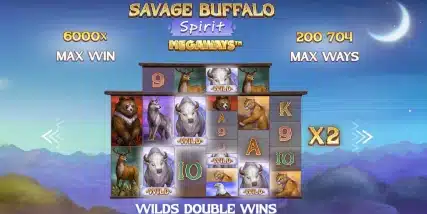 Monro Casino: 50 free spins no deposit on the Savage Buffalo Spirit Megaways slot