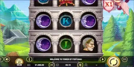 Wolfy Casino: 20 Free spins no deposit on Tower Of Fortuna